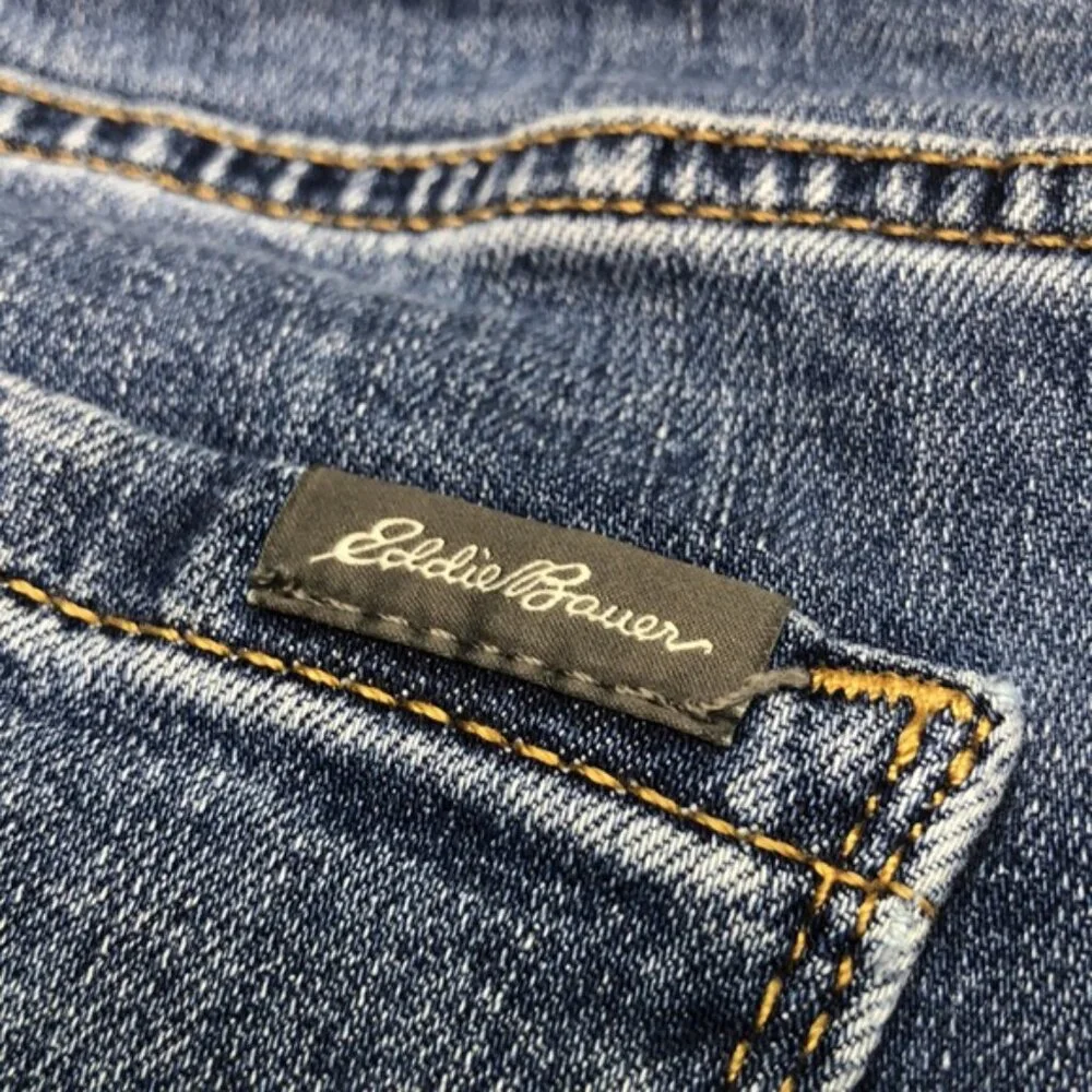 LIKE NEW EDDIE BAUER VOYAGER HIGH-RISE CROP JEANS 6/28x26 ⭐️